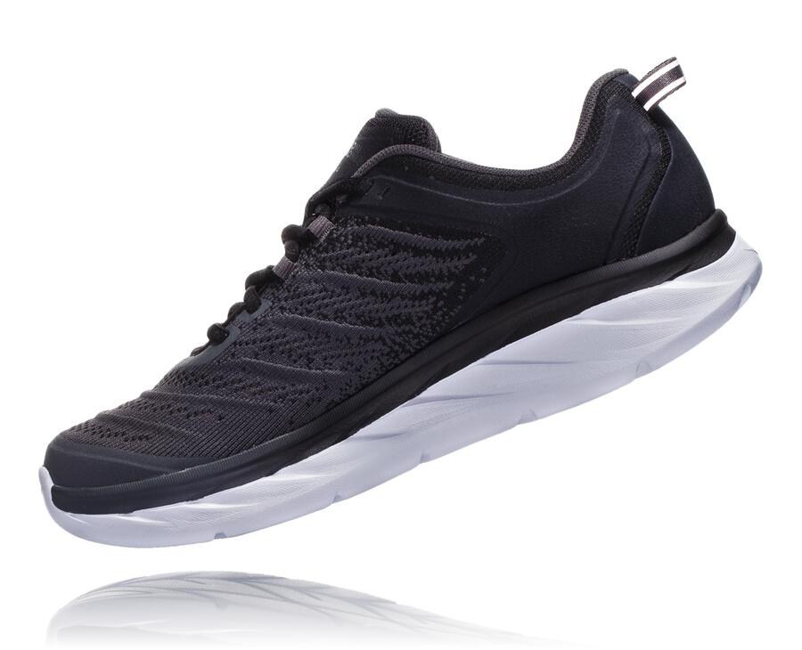 Hoka One One Hardloopschoenen Dames - Akasa - Zwart/Wit - NY8247316